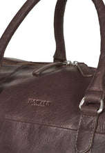 Load image into Gallery viewer, Weekend Bag Victor Dark Brown - Howard London
