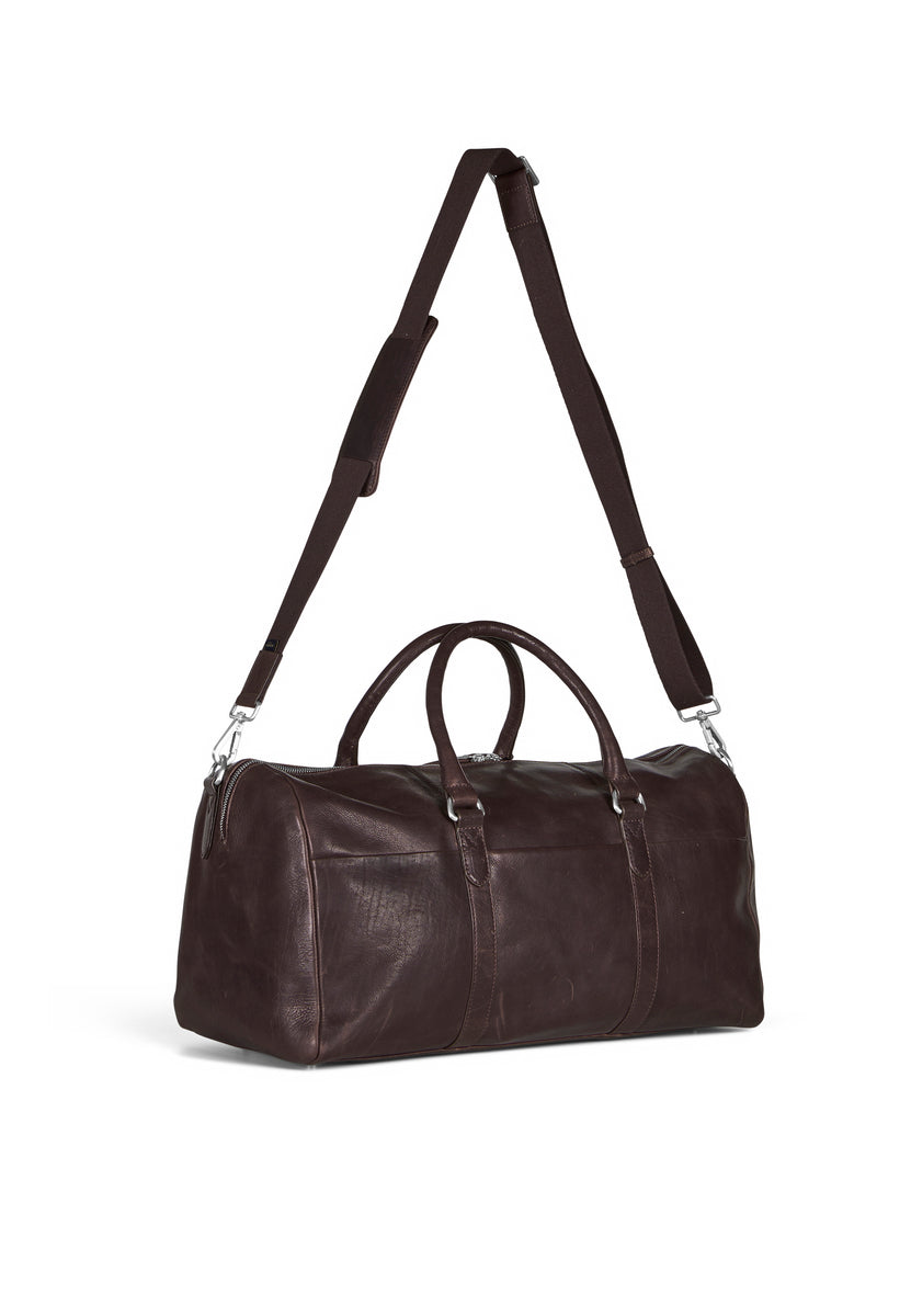 Weekend Bag Victor Dark Brown – Howard London