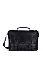 Load image into Gallery viewer, Leather Briefcase Bag James Black - Howard London