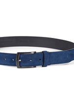 Load image into Gallery viewer, Howard Suede Belt Zack Blue - Howard London