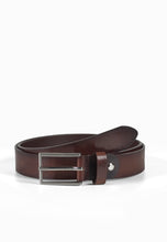 Load image into Gallery viewer, Howard Leather Belt Henry Dark Brown