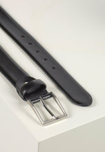 Load image into Gallery viewer, Howard Leather Belt Nathan Black - Howard London