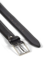 Load image into Gallery viewer, Leather Belt Charles Black