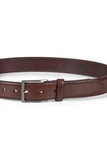 Load image into Gallery viewer, Leather Belt Charles Dark Brown - Howard London