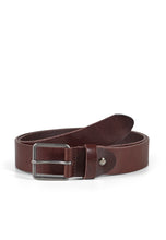 Load image into Gallery viewer, Leather Belt George Dark Brown - Howard London