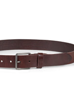 Load image into Gallery viewer, Leather Belt George Dark Brown - Howard London