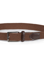 Load image into Gallery viewer, Braided Belt Marvin Mid Brown