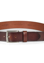 Load image into Gallery viewer, Howard Leather Belt Alexis Dark Brown