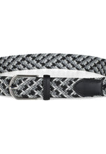 Load image into Gallery viewer, Howard Braided Stretch Belt Andy Black / Grey