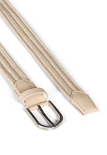 Load image into Gallery viewer, Braided Stretch Belt Lee Beige