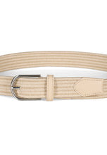 Load image into Gallery viewer, Braided Stretch Belt Lee Beige