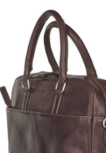 Load image into Gallery viewer, Laptop Bag Morris Dark Brown - Howard London
