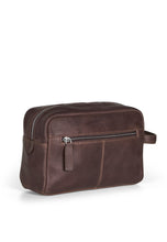 Load image into Gallery viewer, Howard Washbag Easton Dark Brown - Howard London