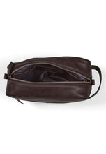 Load image into Gallery viewer, Toiletry Bag Ricky Dark Brown - Howard London