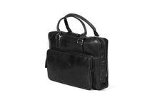Load image into Gallery viewer, Laptop Bag Leopold Black - Howard London