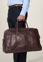 Load image into Gallery viewer, Weekend Bag Andrew Dark Brown