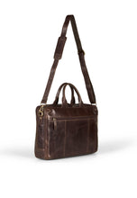 Load image into Gallery viewer, Laptop Bag Frank Dark Brown
