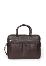 Load image into Gallery viewer, Laptop Bag Sam Dark Brown