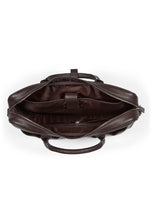 Load image into Gallery viewer, Laptop Bag Sam Dark Brown