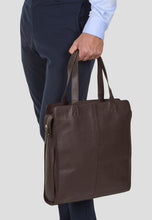 Load image into Gallery viewer, Tote Bag Sam Dark Brown