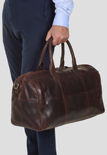 Load image into Gallery viewer, Weekend Bag Sam Dark Brown