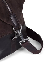 Load image into Gallery viewer, Weekend Bag Steven Suede Chocolate Brown