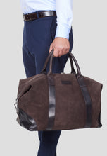 Load image into Gallery viewer, Weekend Bag Steven Suede Chocolate Brown