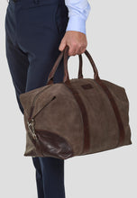 Load image into Gallery viewer, Weekend Bag Steven Suede Brown