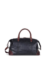 Load image into Gallery viewer, Weekend Bag Cooper Black / Brown