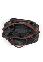 Load image into Gallery viewer, Weekend Bag Cooper Black / Brown