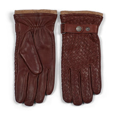 Load image into Gallery viewer, Leather Gloves Axel Brown