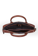 Load image into Gallery viewer, Laptop Bag Evan Brown