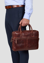 Load image into Gallery viewer, Laptop Bag Evan Brown