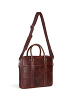 Load image into Gallery viewer, Laptop Bag Ashton Brown