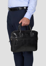 Load image into Gallery viewer, Laptop Bag Evan Black