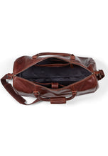 Load image into Gallery viewer, Weekend Bag Hunter Brown