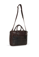 Load image into Gallery viewer, Laptop Bag Stanley Dark Brown
