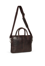 Load image into Gallery viewer, Laptop Bag Evan Dark Brown