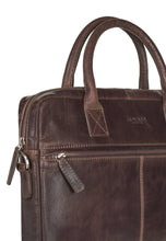 Load image into Gallery viewer, Laptop Bag Evan Dark Brown