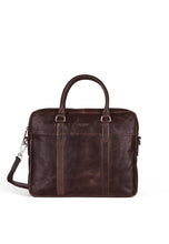 Load image into Gallery viewer, Laptop Bag Ashton Dark Brown