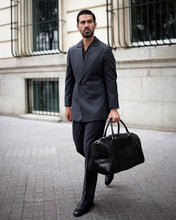 Load image into Gallery viewer, Braided Weekend Bag John Black