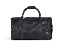 Load image into Gallery viewer, Braided Weekend Bag John Black