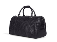 Load image into Gallery viewer, Braided Weekend Bag John Black