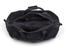 Load image into Gallery viewer, Braided Weekend Bag John Black