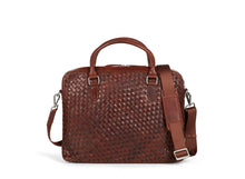 Load image into Gallery viewer, Braided Laptop Bag John Brown