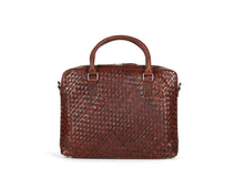Load image into Gallery viewer, Braided Laptop Bag John Brown