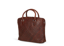 Load image into Gallery viewer, Braided Laptop Bag John Brown