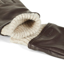 Load image into Gallery viewer, Women&#39;s Leather Gloves Ella Dark Brown - Howard London