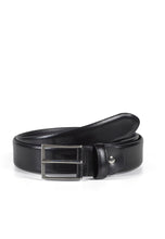 Load image into Gallery viewer, Howard Leather Belt Nathan Black - Howard London