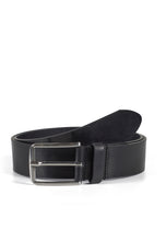 Load image into Gallery viewer, Leather Jeans Belt Asher Black - Howard London